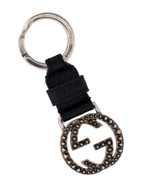 leather key fob gucci|Gucci keychains for sale.